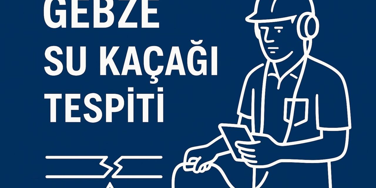 Gebze Su Kaçağı Tespiti