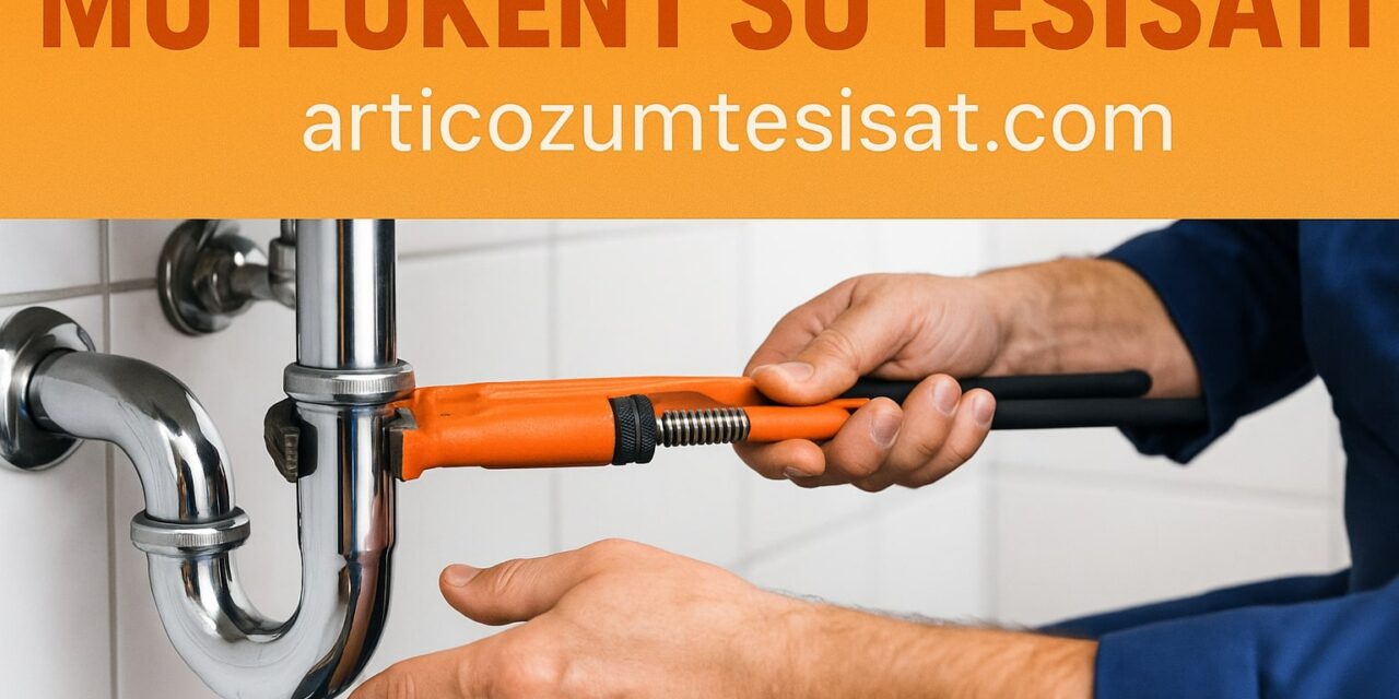 Mutlukent Su Tesisatı – Duvar Kırmadan Kaçak Tespiti ve Profesyonel Onarım Hizmetleri
