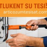 mutlukent su tesisatı kaçak tespit petek temizliği